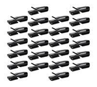 VANZACK 30Pcs Large 48Mm Plastic Webbing Clip Belt Buckle Strap Fasteners for Outdoor Backpack Helmet Goggle Strap Keeper Replacement Webbing Buckle Clips
