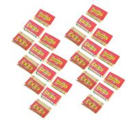 VANZACK 30pcs Micro Buddhist Scrolls Tiny Paper Pendants Miniature Spiritual Decoration with Sacred Scriptures for Portable Religious Display and Collectible Ornaments