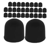 VANZACK 30pcs Replacement Stylus Pen Tips Silicone Rubber Conductive Capacitive Touchscreen Nibs for Tablets and Smartphones Precision Input Covers with Suction Cup Attachment
