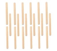 VANZACK 32Pcs Wooden Percussion Rhythm Sticks Professional Musical Beating Sticks for Early Education Music Safe and Design for Developing Creativity and Musical