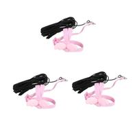 VANZACK 3pcs Bird Wings for Parrots Pet Flying Rope Smooth Pulling Rope Lightweight Design for Safe Outdoor Adventure