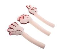 VANZACK 3pcs Creative Rock Paper Scissor Plush for Family Party Interactive Game Soft Safe Stuffed Hand Gesture Props for Halloween Classroom Prize Goodie Bag Filler