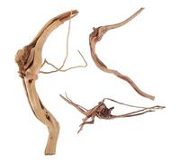 VANZACK 3pcs Dead Wood Root Decoration Natural Fish Tank Ornaments Aquarium Habitat Roots for Large Fish Tank Decorative Branches