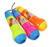 VANZACK 3Pcs Echo Microphone Toy for Boy Girl Lightweight Simulated Microphone Props for Stage Performance and Pretend Play Design Random Colors