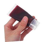 VANZACK 3pcs Fake Blood Kit for Halloween Party Pranks Vampire Cosplay and Movie Props Thick Realistic Blood for Face and Clothes Essential Horror Makeup Accessory