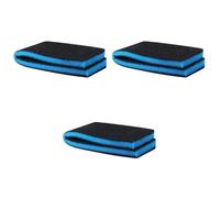 VANZACK 3pcs Filter Sponge Aquarium Biochemical Pad Fish Tank Filter Floss Cut Reusable Water Chemical Oxygen Filtration