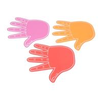 VANZACK 3pcs Giant Foam Hand, EVA with Rounded Construction | Sturdy EVA Foam Material, Non-reflective Matte Finish, for Students and Cheer Squads