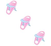 VANZACK 3pcs Hamster Chair for Small Animals Lightweight Mini High Chair Smooth Pet Furniture for Guinea Pigs Dwarf Hamsters and Safe Premium Design