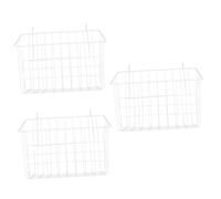 VANZACK 3pcs Hay Feeder Capacity Hollow Cast Iron Basket for Guinea Pig Food Easy to Clean and Store Holder for Pet Cages