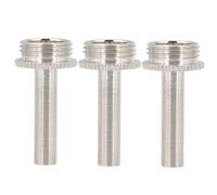 VANZACK 3pcs Lightweight Stainless Steel Trumpet Connecting Rods Anti-rust Piston Stem Replacement for Trumpet Easy to Install Sturdy Design Compatible with Various Models