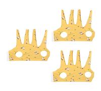 VANZACK 3pcs Pet Surgery Wear Cat Suit Back Strap Dog Weaning Vest Sterilization Suit Kitten Recovery Vest Anxiety Reduction