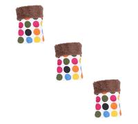 VANZACK 3pcs Printed Pet Sleep Bag for Hamster and Squirrel Animal Nest Random Color for Indoor Use Multi-purpose Bedding for Carriers and Travel