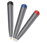 VANZACK 3pcs Stylus Pens for Touch Screens and Whiteboard Writing, Universal Capacitive Screen Touch Pen Set for Teachers and Interactive Electronic Boards, Black Red Blue