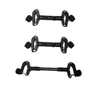 VANZACK 3pcs Twin Stroller Connectors Adjustable for Dual Stroller Pram Connector for Newborn