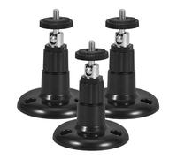 VANZACK 3pcs Wall Mount Camera Bracket Security Camera Stand for Indoor Outdoor Use Adjustable Corner Ring