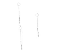 VANZACK 3sets Stainless Steel Parrot Anklet Foot Lock Chain and Convenient Bird Foot for Safe Movement Suitable for Various Bird Species