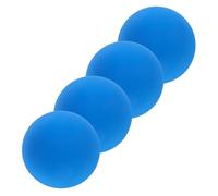 VANZACK 4 Pcs High Bounce Rubber Squash Balls for Handball and Racquetball Training Mini Portable for Indoor Outdoor Use Enhances Coordination and Reaction Blue