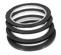 VANZACK 4 Rolls Violin Fretboard Tape Black Adhesive Finger Position Markers for Beginners Easy to Install Cut Violin Supplies for Practice and Skill Improvement