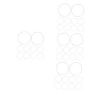 VANZACK 40pcs Hamster Tunnel Connectors Flexible Replacement Tube for Hamster Cage Create Unique Paths Tunnels Easy to Install Safe for Pets