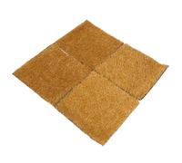 VANZACK 4pcs Artificial Grass Chicken Nesting Mats Washable Bedding Pads for Laying Nesting Box Liners Coop Accessories Soft Realistic Turf Appearance