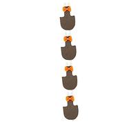 VANZACK 4pcs Bird Diaper for Birds Washable Parrot Nappy Flight Suit for Parakeets Cockatiels Lovebirds Easy to Clean for Outdoor Use Deep