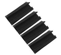VANZACK 4pcs Black Cloth Baby Stroller Handle Covers Pram Handle Protector for Comfortable Touch and Safe Use on Stroller Suitable for Seasons