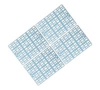 VANZACK 4pcs Bunny Cage Foot Mats Wear-resistant Foot Pads for Cages Non- Cushions Practical Pet Accessories for Enhanced Comfort and Cleanliness