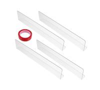 VANZACK 4Pcs Clear Window Sill Protector for Dogs and Cats Anti-scratch Guard with Easy Installation Transparent Pet Window Ledge Shield for Home Clinics and Pet Centers