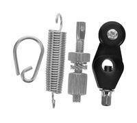 VANZACK 4pcs High-tension Drum Foot Pedal Spring Assembly with Cam Tensioner Metal Replacement for Bass Drum Pedal Parts Compatible with Single Double Configurations