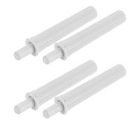 VANZACK 4Pcs Hydraulic Soft Close Wastebasket Damper Replacement Kit Silent Trash Can Lid Closer Hydraulic Piston Mechanism for Kitchen Garbage Bin Noise Reduction