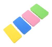 VANZACK 4pcs Magnetic Dry Erase Whiteboard Erasers with Eva Felt Material, Resistant to Deformation and Easy Maintenance, for Classroom and Home Use by Teachers and Students