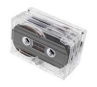 VANZACK 4pcs -minute Blank Audio Cassette Tapes for Recording Messages with Classic Retro Plastic Design, Versatile Use for Teaching and Parties, Vintage Style Sound Recording Media
