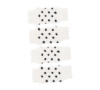 VANZACK 4pcs Pet Non-slip Socks for Dogs Puppy Leg Sleeves Comfortable Non-skid Dog Socks for Indoor Use