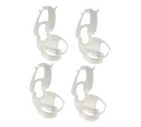 VANZACK 4pcs Pigeon Holder Thickened Plastic Feeding Bracket Stable Support for Medicine Administration Eye Observation and Foot Ring Replacement Veterinary Care