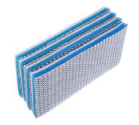 VANZACK 4pcs Polyester Fish Tank Filter Sponge Pads High-density Absorbent Aquarium Filter Media Suitable for Aquariums Effectively Reduces Residues and Fish Mortality