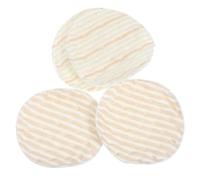 VANZACK 4pcs Reusable Cotton Breast Pads for Women Maternity Nursing Pads Gentle on Skin Fit Breast Curves Comfortable for Outdoor Use and Carry in Handbag