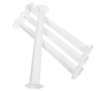 VANZACK 4pcs Roman Pillar Mini Column Home Decor Interior Ps Material Creative Design White Pillar Not Easy to Break Decoration for Home and Micro Landscape