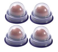 VANZACK 4pcs Salmon Flavor Catnip Licking Candy Treats for Cats and Kittens Interactive Nutrition Gel Chew with Adhesive Tape Calming Indoor Pet Snacks