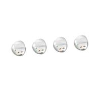 VANZACK 4pcs Transparent Wall Mounted Acrylic Fish Bowl Aquarium Hanging Fish Tank for Home Decor Easy to Install Sturdy and Stylish Design for Unique Interior Scenery