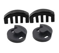 VANZACK 4pcs Violin Mute Rubber Claw Style Violin Mute for Practice for Musical Instrument Accessories