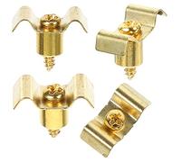 VANZACK 4Sets Electric Guitar String Buckles Durable Tuning for Instruments Parts Protects Strings and Extends Life Lightweight and Practical Replacement Knobs