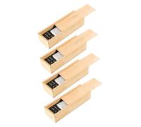 VANZACK 4sets Funny Dominoes Giant Dominoes for Boys and Girls Adults Indoor Game Educational Toys