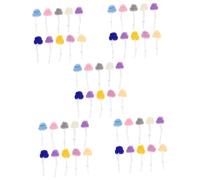 VANZACK 50pcs Adjustable Knitted for Pets Comfortable Mini Hen Headwear Mixed Styles for Daily Wear and Parties