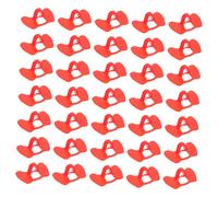 VANZACK 50pcs Chicken Fighting Eyeglasses Plastic Chicken for Poultry Farming Hen Glasses Aggression Reduction