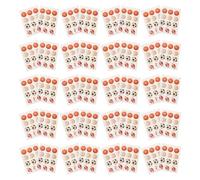 VANZACK 50Pcs Sports Balls Stickers Set for Scrapbooking and Planner Decoration, Mixed Basketball and Football Adhesive Journal Decals for ’ Birthday Party Crafts