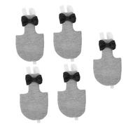 VANZACK 5pcs Birds Fly Reusable Parrot Diaper Clothes for Budgie Cockatiel and Lovebirds Lightweight Breathable Skin-friendly Design for Outdoor Use Fits