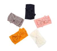 VANZACK 5pcs Girl Bow Headbands Adorable Boy Girl Boy Hairbands Hair Accessories Bow Headband for Newborn