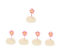 VANZACK 5pcs Knitted Hamster Hat Miniature Snake Hat for Small Pets Hand Knitted Decorative Cosplay Accessory for Hamsters and Guinea Pigs Cute and Comfortable Occasions