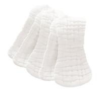 VANZACK 5pcs Pure Cotton Reusable Nappies Diaper for Newborn Cotton Nappies High Water Absorption for Care and Nursing