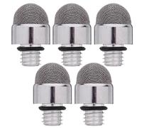 VANZACK 5pcs Replacement Stylus Pen Tips with Conductive Aluminium and Mesh Fabric, High Precision M5 External Thread Design for Touch Screen Devices and Smartphones, Suitable for Drawing